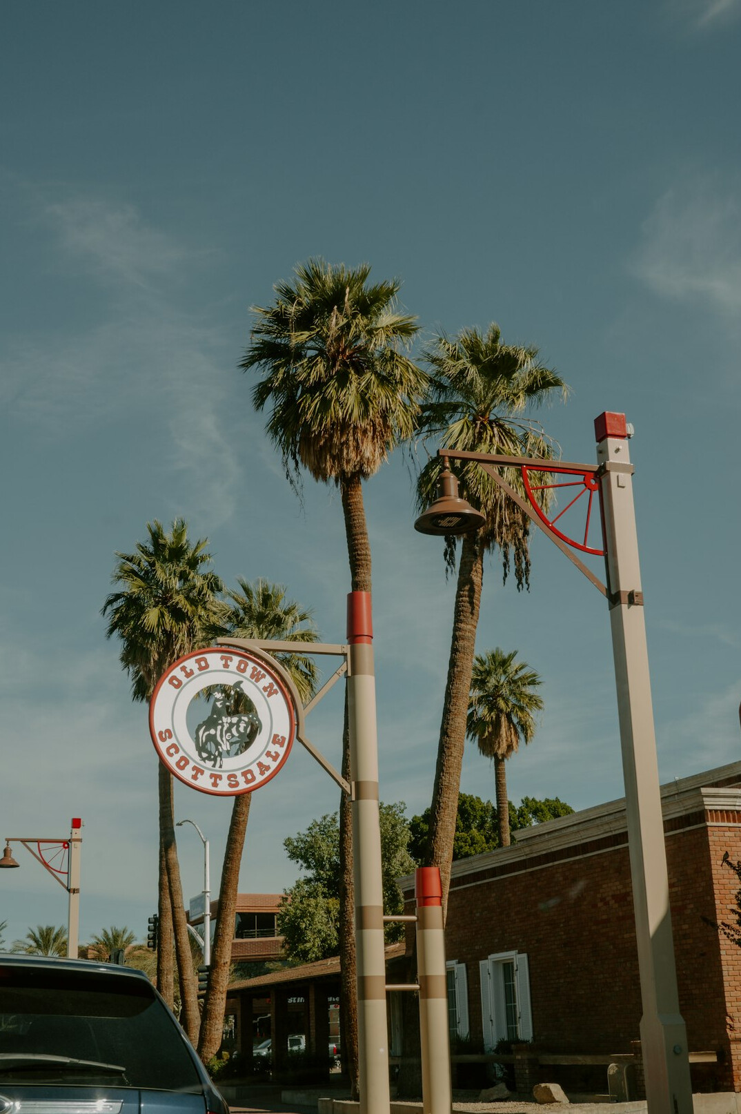 desert town street
